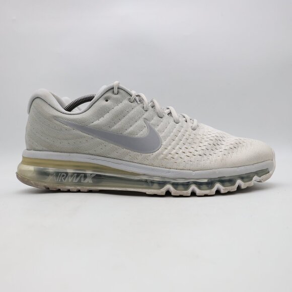 Nike Air Max 2017 Pure Platinum Gray Men's Size 12 Running Shoes  849559-009 - Picture 1 of 10
